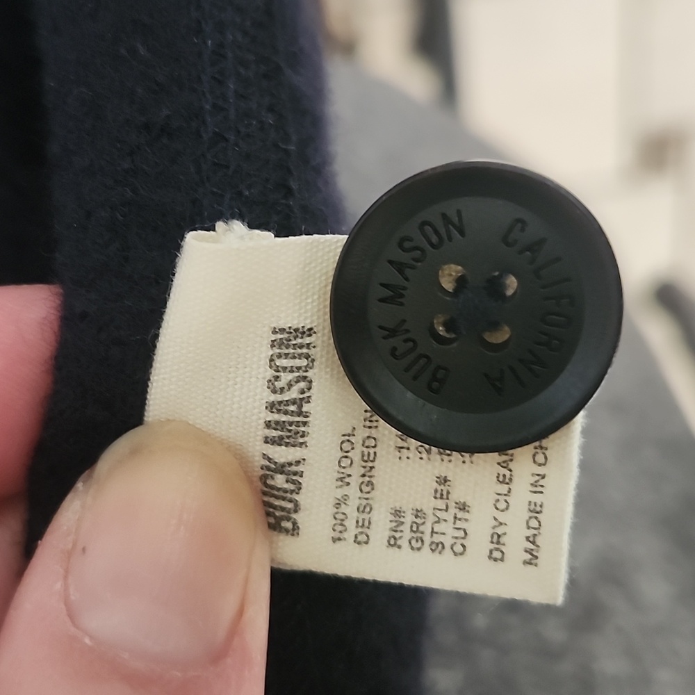 Buck Mason Black Three-Button Blazer - Picture 2 of 16